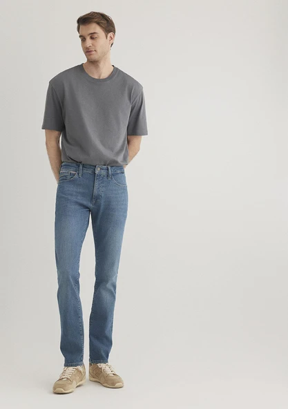 JAKE Shaded Mavi Premium Lacivert Lacivert 32 28 - Resim 5