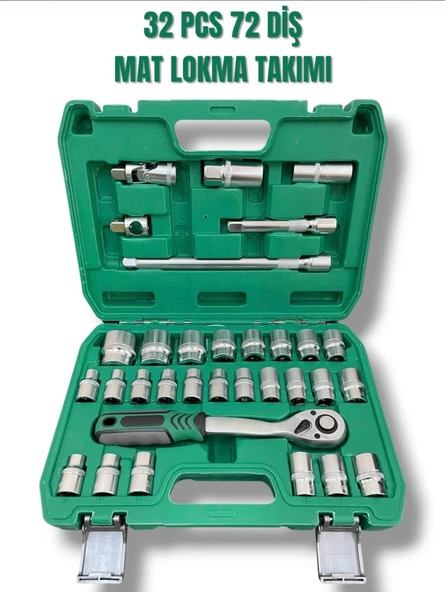MELZO GERMANY 32 PARÇA 72 DİŞ LOKMA TAKIMI ürün görseli