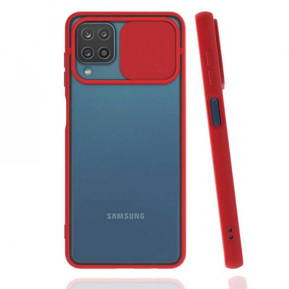 Galaxy A12 Kılıf Zore Lensi Kapak - 3