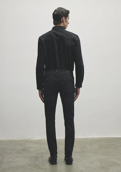 JAKE Deep Smoke Lux Black Siyah Siyah 33 30 - Resim 4