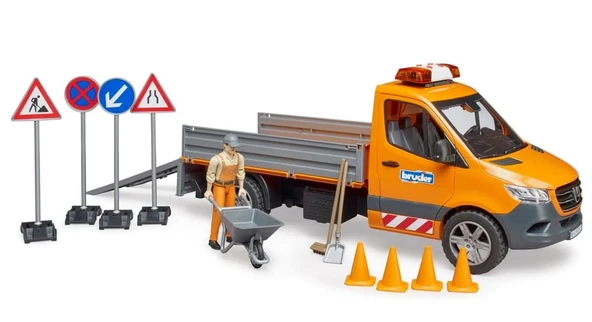 Bruder Mercedes Benz Sprinter Yol Bakım Aracı Ve Elemanı 02677 - 2