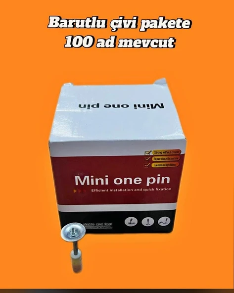 MELZO GERRMANY BARUTLU ÇİVİ PAKETİ 100 ADET ürün görseli