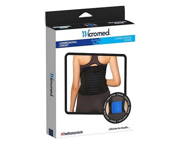 Wicromed Korse Lumbosakral 26cm Örgü Soft L/XL (100cm)