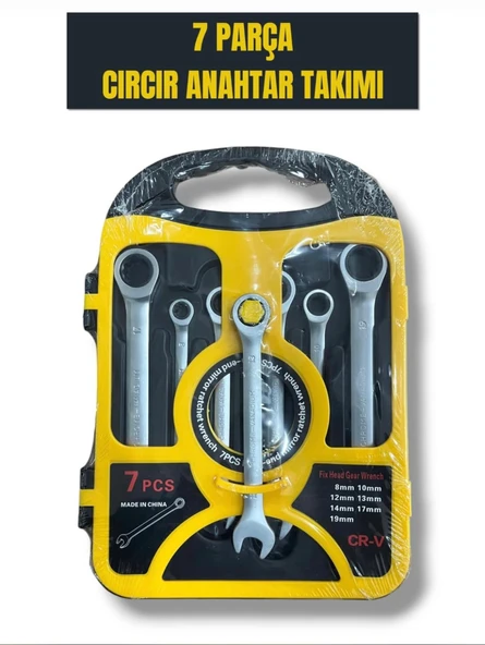 MELZO GERMANY 7 PARÇA CIRCIR ANAHTAR TAKIMI - 1