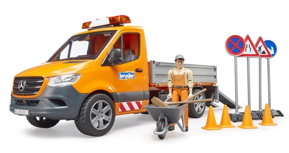Bruder Mercedes Benz Sprinter Yol Bakım Aracı Ve Elemanı 02677 - 3