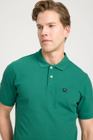 Kısa Kollu Polo T-shirt Green Green XL - 4