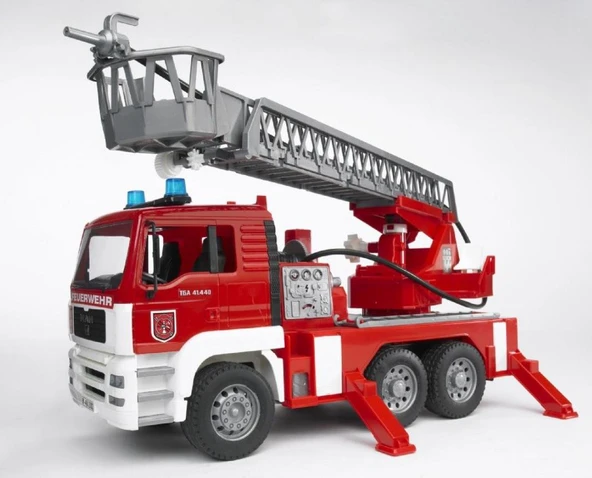 Bruder MAN Merdivenli İtfaiye Aracı BR02771 - 3