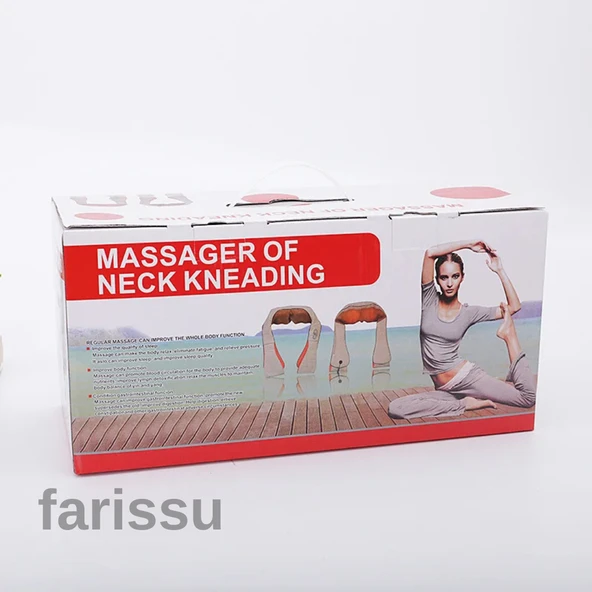 Boyun Masaj Aleti | Yoğurma Başlıklı – Isıtmalı – Elektrikli - 8