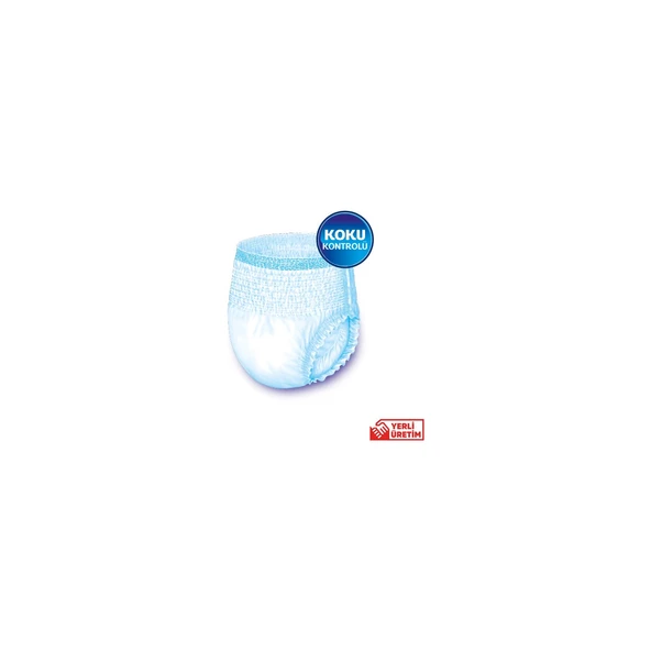 Giggles Yetişkin Emici Külot Bez Büyük Boy (Large) 30'lu 2 Paket (60 Adet) Bel Boy 100-150 Cm - 3