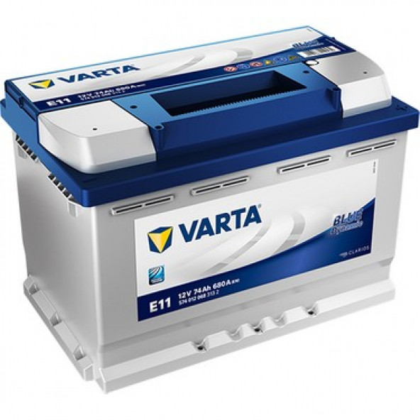 VARTA 12V 74 AH AMPER E11 AKÜ