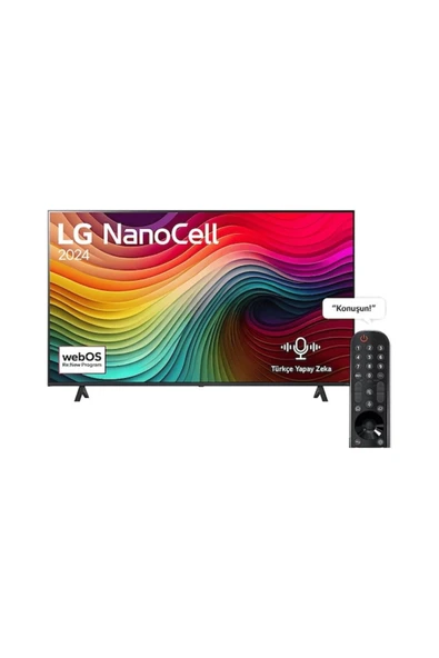 LG NanoCell 65NANO81T6A 4K Ultra HD 65" 165 Ekran Uydu Alıcılı webOS Smart LED TV - 4
