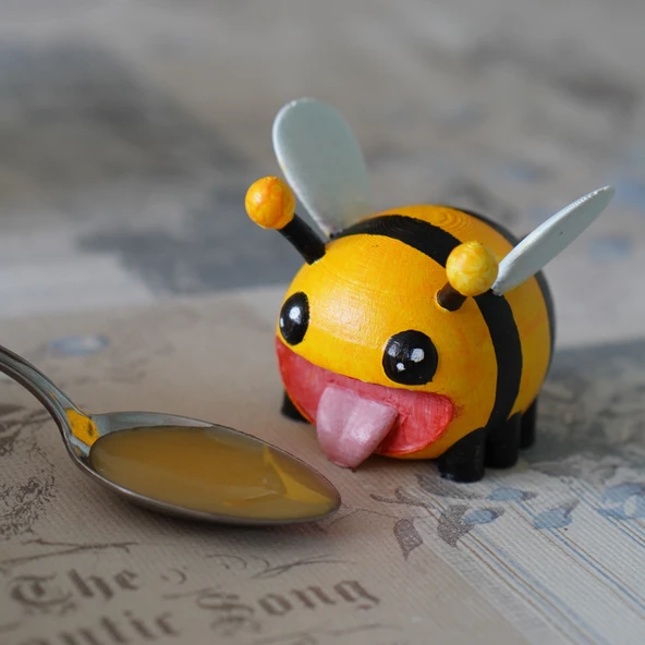 Byr Thicc Bee - Dekoratif Askı (Sadece Plastik Aparattır!!!) 3D - 2
