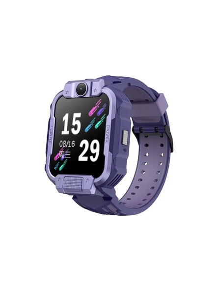 Philips F1 Max Çift Kameralı Akıllı Çocuk Saati Mor - Resim 3