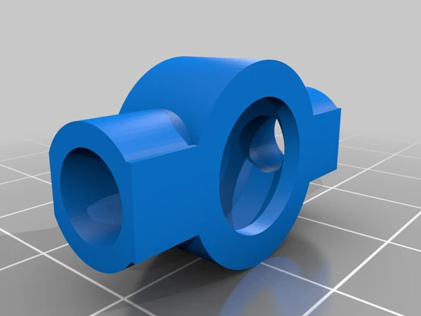 Byr Hip Hava Rotoru - Sıkıştırılmış hava itişinde okul deneyi (Sadece Plastik Aparattır!!!) 3D - 4