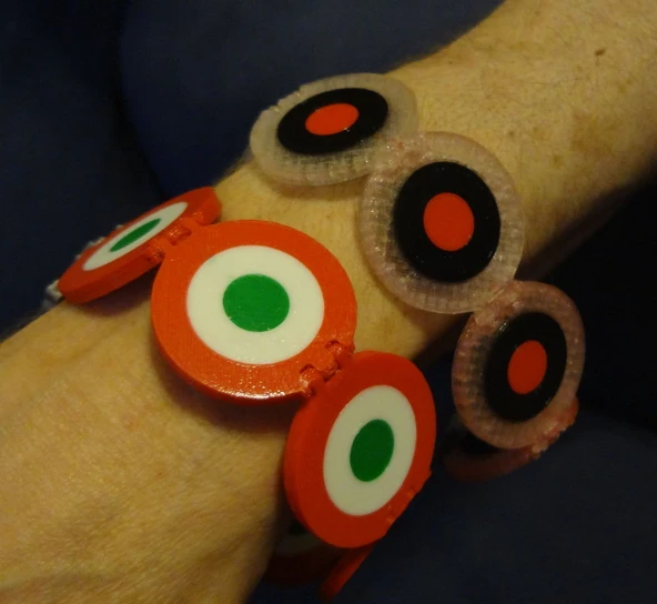 Byr Havacılık tarzı bilezik (Sadece Plastik Aparattır!!!) 3D - Resim 2