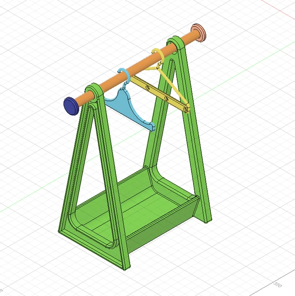Byr Küpe ve Kolye Tutucu (Sadece Plastik Aparattır!!!) 3D - 3