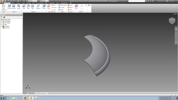 Byr Mutfak Yardım Kasesi Karıştırma Kalkanı (Sadece Plastik Aparattır!!!) 3D - 4