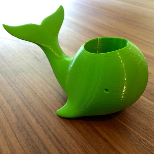 Byr Balina Pembesi - Tutucu / Bardak / Konteyner (Sadece Plastik Aparattır!!!) 3D - 3