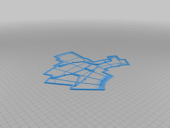 Byr Takımyıldızlar- Kuzey Circumpolar (Boreal) (Sadece Plastik Aparattır!!!) 3D - 3