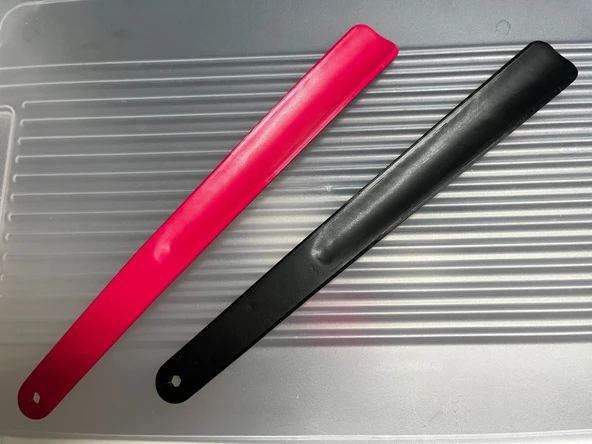 Byr Ayakkabı Ayakkabı Horn Schuhlöffel Shoespoon - Fırında Deforme edilebilir (Sadece Plastik Aparattır!!!) 3D - Resim 2