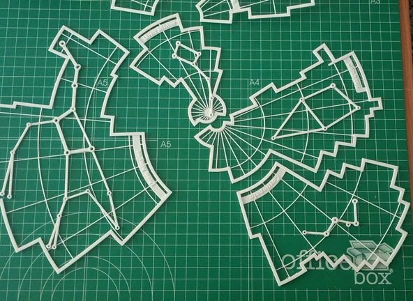 Byr Takımyıldızlar- Kuzey Circumpolar (Boreal) (Sadece Plastik Aparattır!!!) 3D - 2
