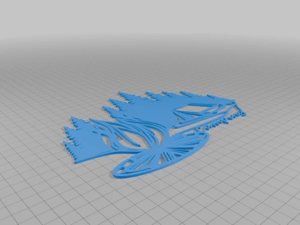 Byr Doğa duvarında veya masa dekorasyonunda kamp (Sadece Plastik Aparattır!!!) 3D - 2