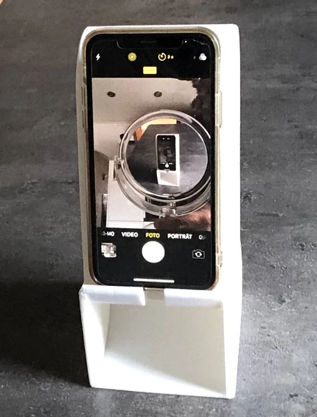 Byr Universal Telefon Hoparlörü (Pasif Boynuz Hoparlörü) (Sadece Plastik Aparattır!!!) 3D - 2