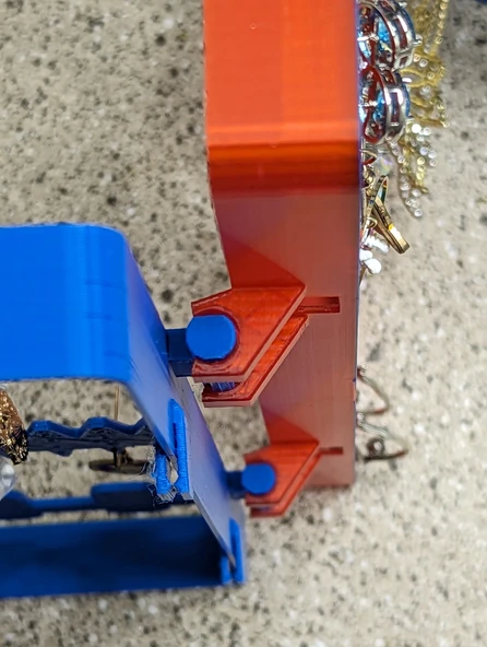 Byr Kolye, Yüzük ve Küpe Tutucu (Sadece Plastik Aparattır!!!) 3D - Resim 4