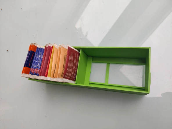 Byr Çay Torbası Dispenser Kutusu (Sadece Plastik Aparattır!!!) 3D - 3