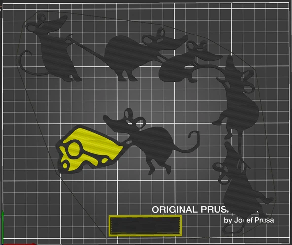 Byr Peynir hırsızları mmu (Sadece Plastik Aparattır!!!) 3D - 2