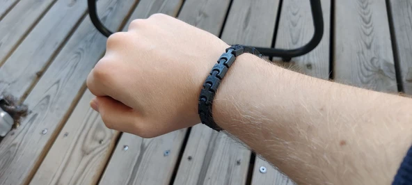 Byr Bulmaca Parçası Bilezik (Yerinde Yazdır - 4x2mm mıknatıslar gerektirir) (Sadece Plastik Aparattır!!!) 3D - Resim 2