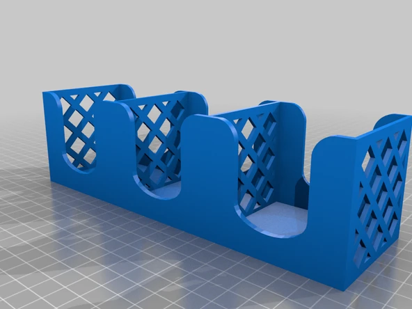 Byr Döndürülmüş çay torbası caddy (Sadece Plastik Aparattır!!!) 3D - 3