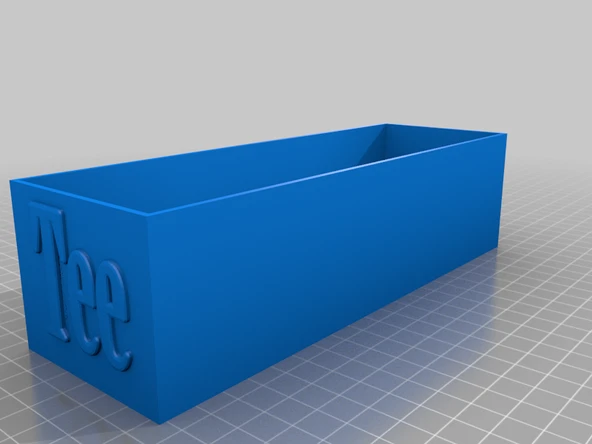 Byr Çay Torbası Dispenser Kutusu (Sadece Plastik Aparattır!!!) 3D