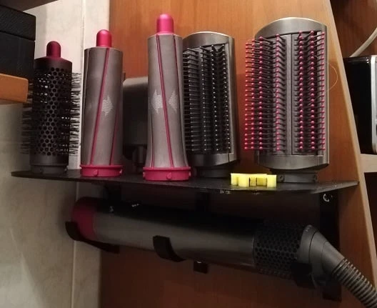 Byr Dyson hava sargısı duvar montajı (Sadece Plastik Aparattır!!!) 3D - 3