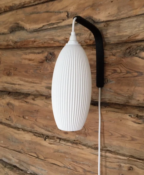 Byr Duvara monte kolye lambası (Sadece Plastik Aparattır!!!) 3D - 3