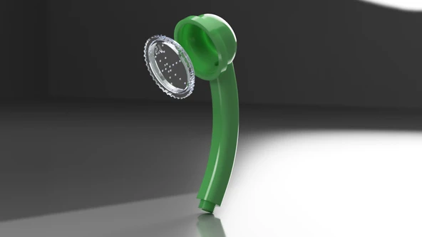 Byr Orijinal duş başlığı (Sadece Plastik Aparattır!!!) 3D - Resim 2