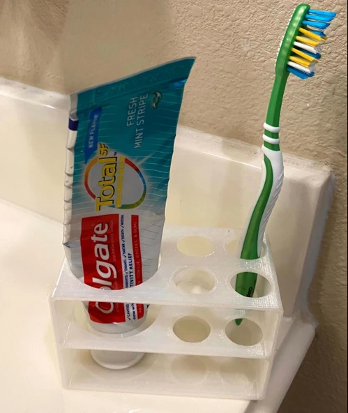 Byr Diş fırçası sahipleri (Sadece Plastik Aparattır!!!) 3D - 4