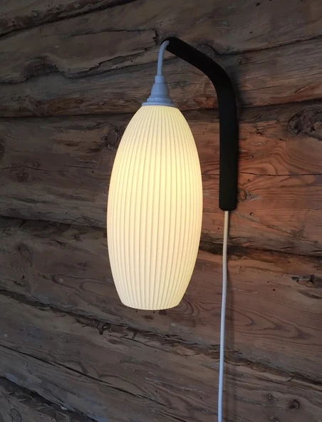 Byr Duvara monte kolye lambası (Sadece Plastik Aparattır!!!) 3D