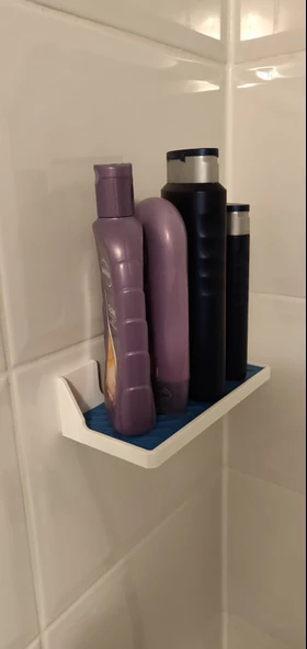 Byr Duş Tutucu / Şampuan / Jel Tutucu (Sadece Plastik Aparattır!!!) 3D - 2