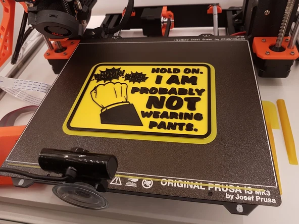 Byr Bekle, muhtemelen pantolon giymiyorum (çok renkli remix) (Sadece Plastik Aparattır!!!) 3D - 3