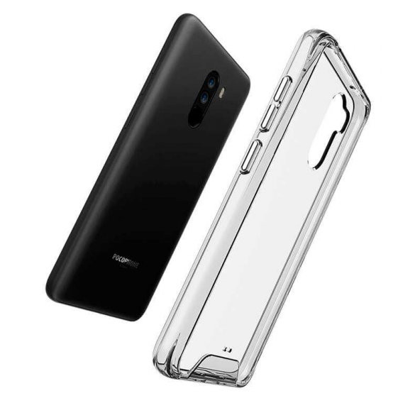 Xiaomi Pocophone F1 Kılıf Zore Gard Silikon - 2