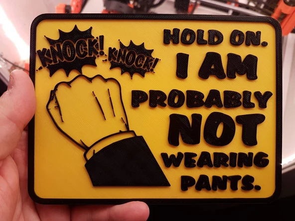 Byr Bekle, muhtemelen pantolon giymiyorum (çok renkli remix) (Sadece Plastik Aparattır!!!) 3D - 2