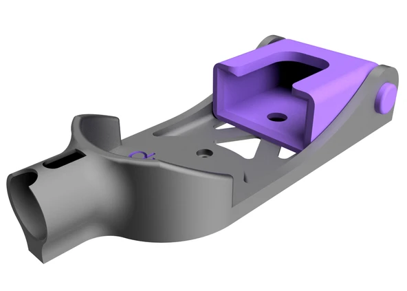 Byr OYUNCAK DYSON DUVAR TUTUCU (Sadece Plastik Aparattır!!!) 3D - Resim 4