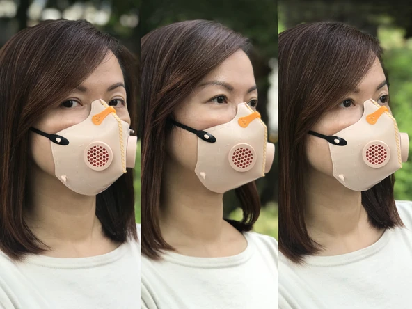 Byr Esnek Maske Valvy - Covid -19 (Sadece Plastik Aparattır!!!) 3D - Resim 3