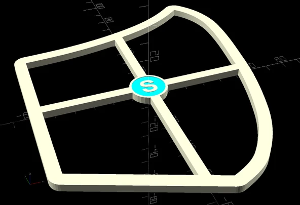 Byr Fu Mask Kumaş kesme şablonu (Sadece Plastik Aparattır!!!) 3D - Resim 2