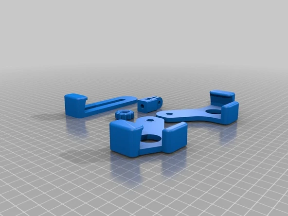 Byr Universal Mount iPad (M5) (Sadece Plastik Aparattır!!!) 3D - 1