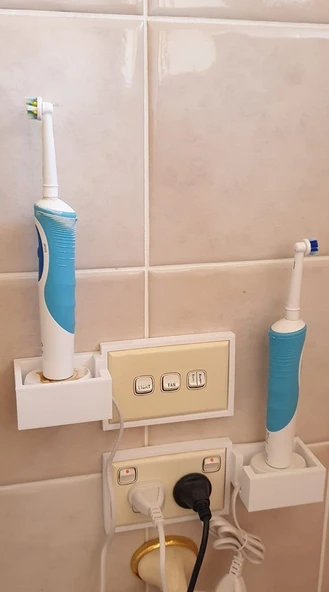 Byr Elektrikli diş fırçası hangar tuvalet (Sadece Plastik Aparattır!!!) 3D