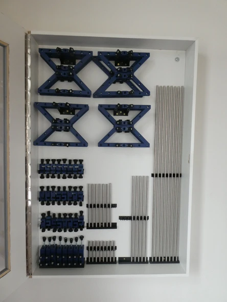 Byr Okullarda STEM öğretimi için laboratuvar ekipmanı Bölüm 4 - Holdings (Sadece Plastik Aparattır!!!) 3D - 2