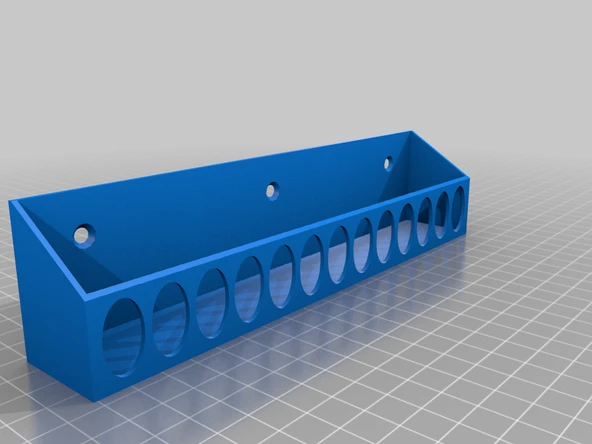 Byr Oje Rafı - Özelleştirilebilir (Sadece Plastik Aparattır!!!) 3D - Resim 3