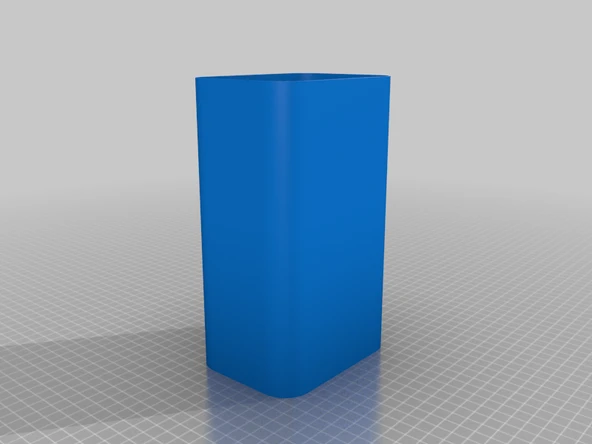Byr çöp kutusu - atık kağıt kutusu - depolama kutusu - kova - kova - çanak çömlek tutucu (Sadece Plastik Aparattır!!!) 3D - 4